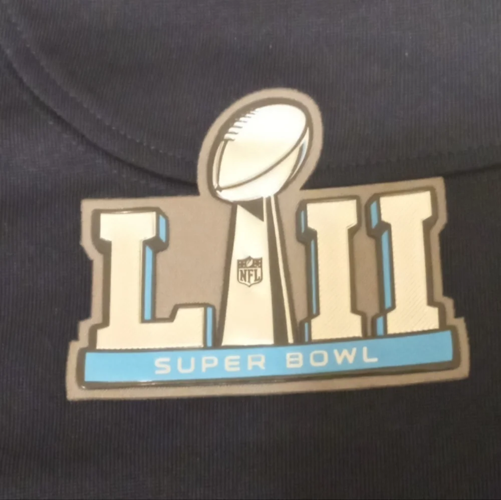 Retired NFL Tom Brady #12 Nike SUPERBOWL 52 New England Patriots, Youth L 14-16